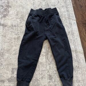 Free People Black Jogger Pants